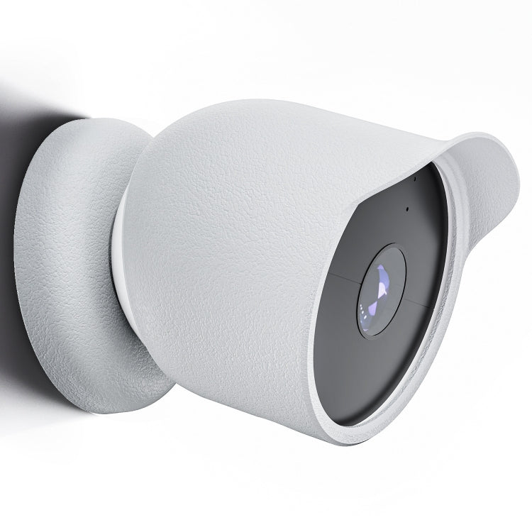 For Google Nest Camera Outdoor Silicone Water-Resistant Protective Cover, For Google Nest White, For Google Nest Black For Google Nest Camera Outdoor Silicone Water-Resistant Protective Cover, For Google Nest White, For Google Nest Black